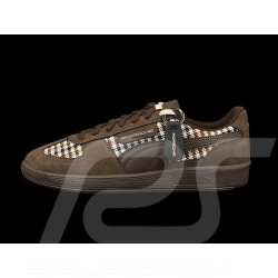 Chaussure Porsche 911 Palermo Puma Pepita Brun avec Porte-Clés WAP15526PAL - mixte
