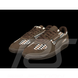 Chaussure Porsche 911 Palermo Puma Pepita Brun avec Porte-Clés WAP15526PAL - mixte