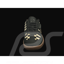 Porsche 911 Shoes Palermo Puma Pascha Black / Brown with Keyring WAP91526MSF - Unisex