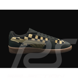 Porsche 911 Schuhe Palermo Puma Pascha Schwarz / Braun mit Schlüsselanhänger WAP91526MSF - Unisex