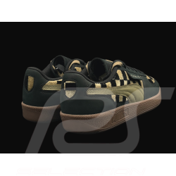 Porsche 911 Shoes Palermo Puma Pascha Black / Brown with Keyring WAP91526MSF - Unisex