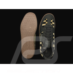 Porsche 911 Schuhe Palermo Puma Pascha Schwarz / Braun mit Schlüsselanhänger WAP91526MSF - Unisex