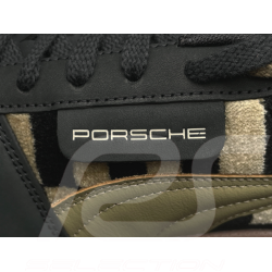 Porsche 911 Shoes Palermo Puma Pascha Black / Brown with Keyring WAP91526MSF - Unisex