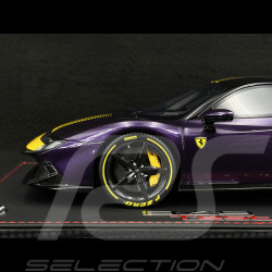 Ferrari 849 Testarossa Assetto Fiorano 2025 Viola Hong Kong / Bandes Jaunes 1/18 BBR Models P18276E