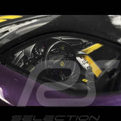Ferrari 849 Testarossa Assetto Fiorano 2025 Viola Hong Kong / Gelbe Streifen 1/18 BBR Models P18276E