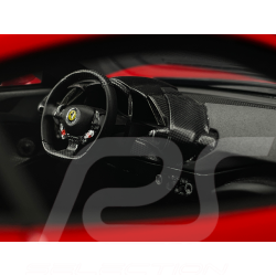 Ferrari 488 Pista 2018 Rosso Corsa / Bande Noire / Jantes Carbone 1/18 BBR Models P18145A7