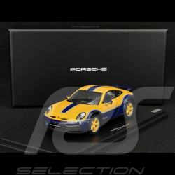 Porsche 911 Dakar Type 992 2024 Sonderwunsch Signal Yellow / Gentian Blue 1/43 Spark WAP020550260DK