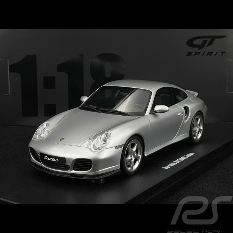 Porsche 911 Turbo Type 996.2 2001 Argent Polaire 1/18 GT Spirit GT567