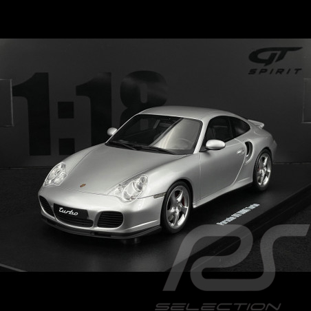 Porsche 911 Turbo Type 996.2 2001 Argent Polaire 1/18 GT Spirit GT567