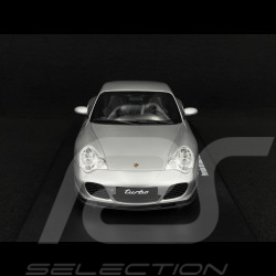 Porsche 911 Turbo Type 996.2 2001 Argent Polaire 1/18 GT Spirit GT567
