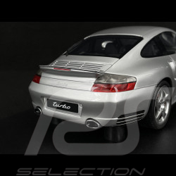 Porsche 911 Turbo Typ 996.2 2001 Polarsilber 1/18 GT Spirit GT567