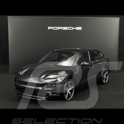 Porsche Macan Turbo H2 2024 Gris Glacé Métallisé 1/18 Norev WAP0210720SMAC