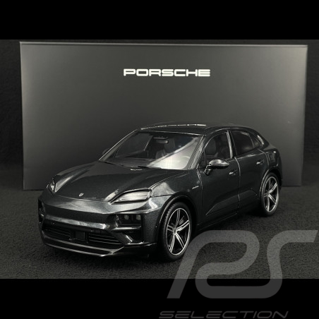 Porsche Macan Turbo H2 2024 Ice Grey Metallic 1/18 Solido WAP0210720SMAC