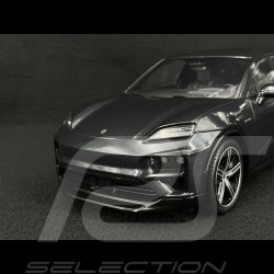 Porsche Macan Turbo H2 2024 Gris Glacé Métallisé 1/18 Solido WAP0210720SMAC