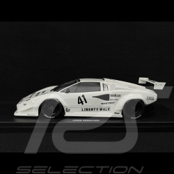 Lamborghini Countach LB-Works n° 41 Tokyo Auto Salon 2024 White 1/18 GT Spirit Z356-WH