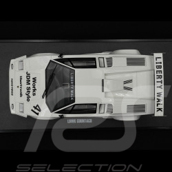 Lamborghini Countach LB-Works n° 41 Tokyo Auto Salon 2024 Blanc 1/18 GT Spirit Z356-WH