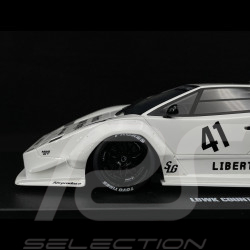 Lamborghini Countach LB-Works n° 41 Tokyo Auto Salon 2024 Blanc 1/18 GT Spirit Z356-WH