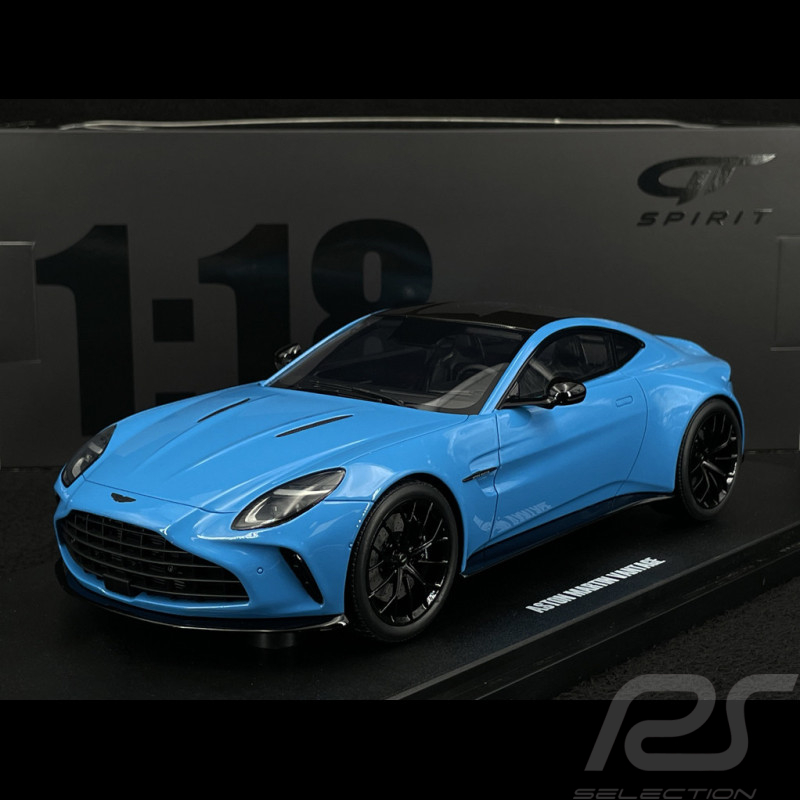 Aston Martin Vantage 2024 Bleu Elwood 1/18 GT Spirit GT1008