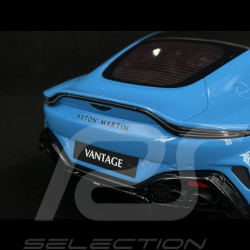 Aston Martin Vantage 2024 Bleu Elwood 1/18 GT Spirit GT1008