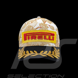 SELTEN : Pirelli Cap F1 Sieger Singapur GP Weiß / Gold - unisex