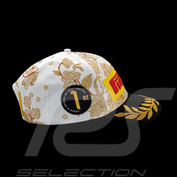 RARE : Pirelli Hat F1 Winner Singapore GP White / Gold - unisex