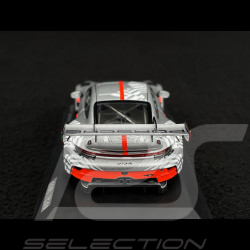 RARE Exemplar 1/1500 : Porsche 911 GT3 R Type 992 2024 Silver Grey / Red 1/43 Spark WAP02057126EVO