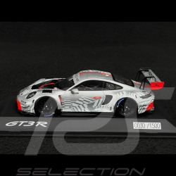 Porsche 911 GT3 R Type 992 2024 Presentation version Silver Grey / Red 1/43 Spark WAP02057126EVO