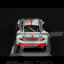 Porsche 911 GT3 R Type 992 2024 Version Présentation Gris Argent / Rouge 1/43 Spark WAP02057126EVO