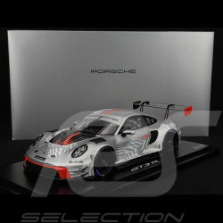 Porsche 911 GT3 R Type 992 Gris Argent / Rouge 1/18 Spark WAP02157126EVO