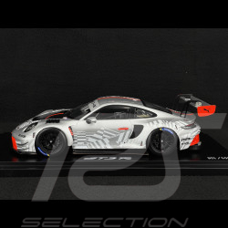 Porsche 911 GT3 R Type 992 Gris Argent / Rouge 1/18 Spark WAP02157126EVO