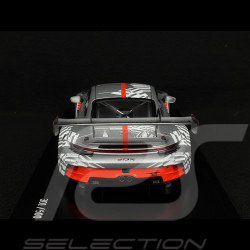 Porsche 911 GT3 R Type 992 2024 Presentation version Silver Grey / Red 1/18 Spark WAP02157126EVO
