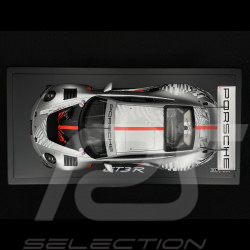 Porsche 911 GT3 R Type 992 2024 Version Présentation Gris Argent / Rouge 1/18 Spark WAP02157126EVO