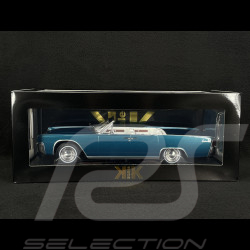 Lincoln Continental Cabriolet 1963 Turquoise Métallisé 1/18 KK Scale KKDC181524