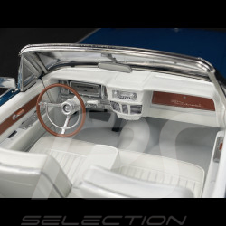 Lincoln Continental Cabriolet 1963 Turquoise Métallisé 1/18 KK Scale KKDC181524