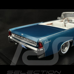 Lincoln Continental Cabriolet 1963 Turquoise Métallisé 1/18 KK Scale KKDC181524