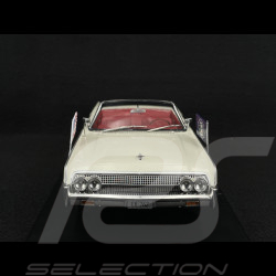Lincoln Continental Cabriolet Présidentiel 1963 John F. Kennedy Blanc 1/18 KK Scale KKDC181523