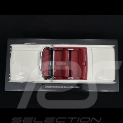 Lincoln Continental Cabriolet Présidentiel 1963 John F. Kennedy Blanc 1/18 KK Scale KKDC181523