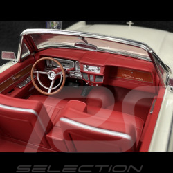 Lincoln Continental Cabriolet Présidentiel 1963 John F. Kennedy Blanc 1/18 KK Scale KKDC181523