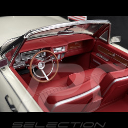 Lincoln Continental Cabriolet Présidentiel 1963 John F. Kennedy Blanc 1/18 KK Scale KKDC181523