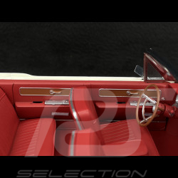 Lincoln Continental Cabriolet Présidentiel 1963 John F. Kennedy Blanc 1/18 KK Scale KKDC181523