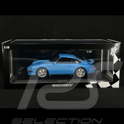 Porsche 911 Type 993 1994 Bleu Riviera 1/18 Minichamps 155061121