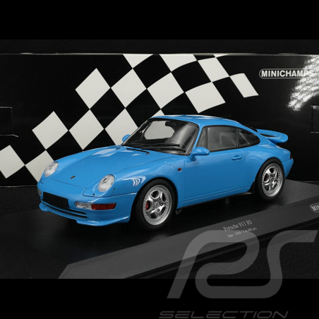 Porsche 911 Type 993 1994 Riviera Blue 1/18 Minichamps 155061121