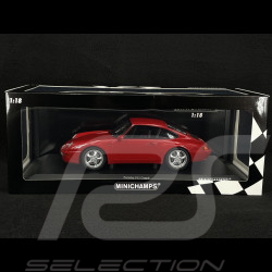 Porsche 911 Type 993 1993 Rouge Indien 1/18 Minichamps 155061102