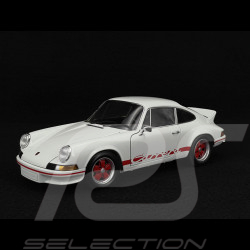 Porsche 911 Carrera RS 2.7 1972 Blanc Grand Prix / Bandes Rouges 1/18 Minichamps 100066021
