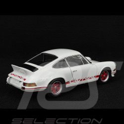 Porsche 911 Carrera RS 2.7 1972 Blanc Grand Prix / Bandes Rouges 1/18 Minichamps 100066021