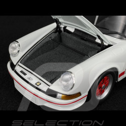Porsche 911 Carrera RS 2.7 1972 Grand Prix White / Red Stripes 1/18 Minichamps 100066021