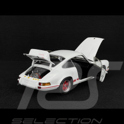 Porsche 911 Carrera RS 2.7 1972 Grand Prix White / Red Stripes 1/18 Minichamps 100066021