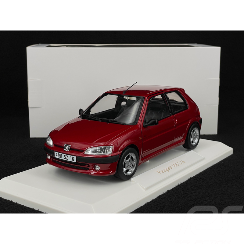 Peugeot 106 S16 1998 Lucifer Red 1/18 Norev 184921