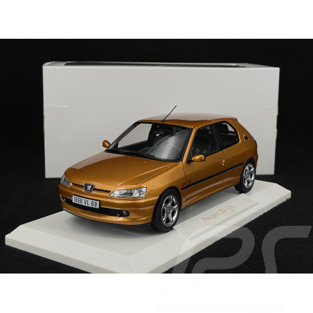 Peugeot 306 S16 1997 Jaune Vermeer 1/18 Norev 184940