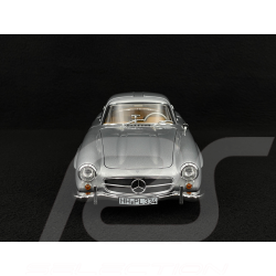 Mercedes-Benz 300 SL 1954 Butterfly Doors Silver Grey 1/18 Norev 183857